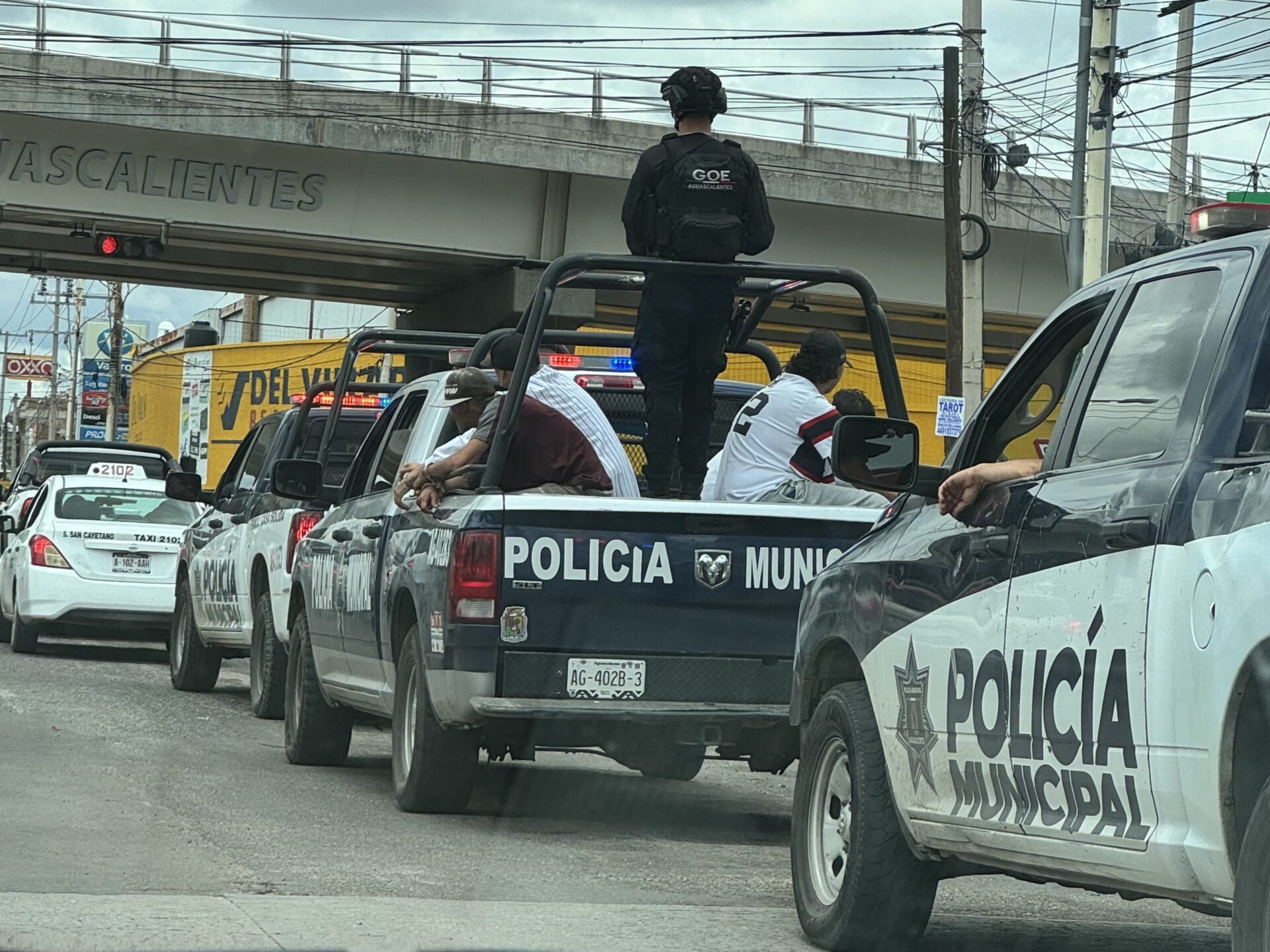 メキシコ警察車両