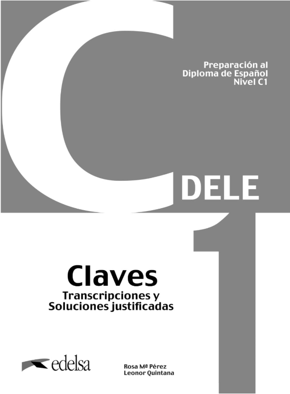 DELE Preparación al DELE C1解答