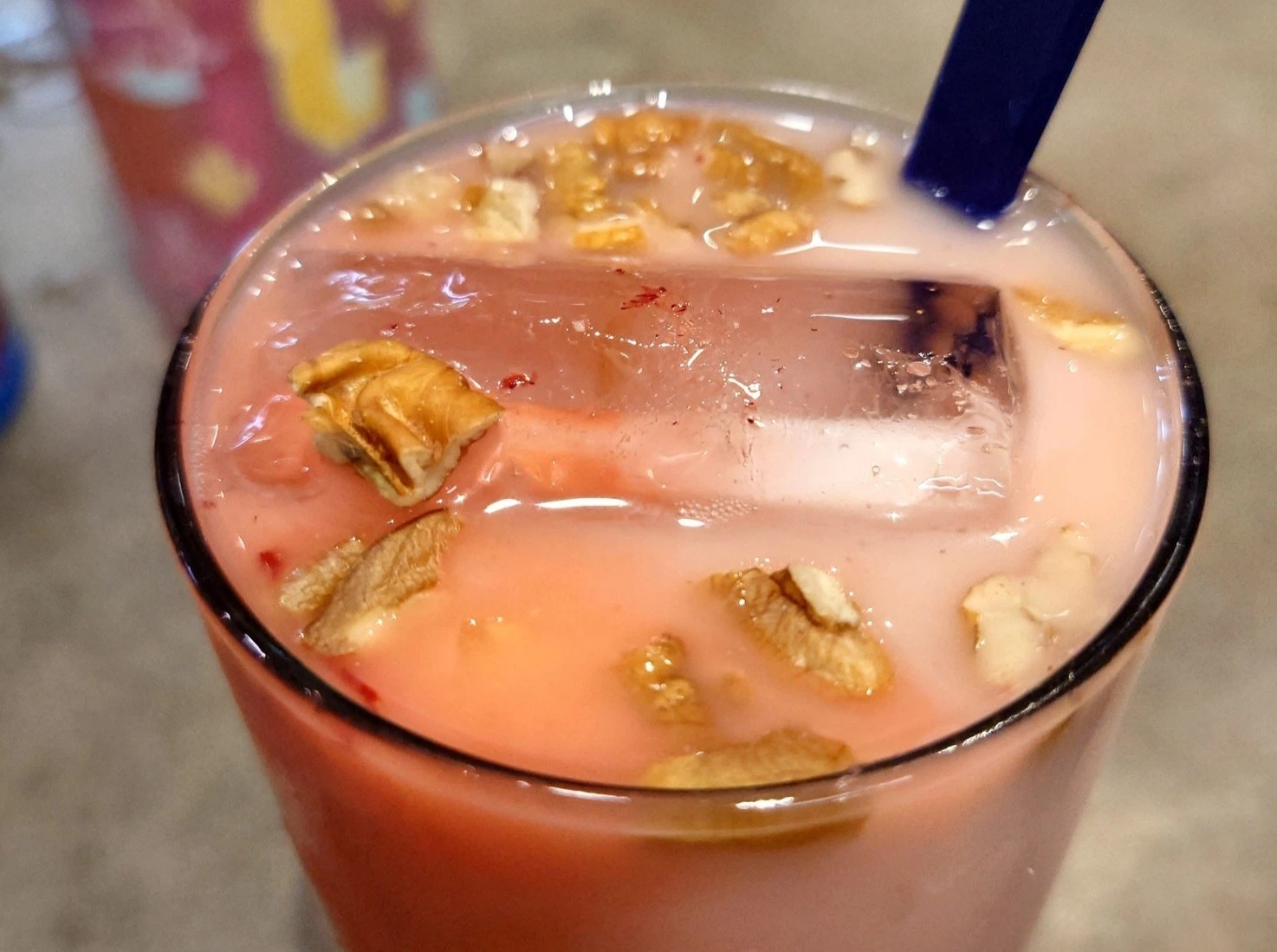 オアハカのフアレス市場のアグア・デ・オルチャータ