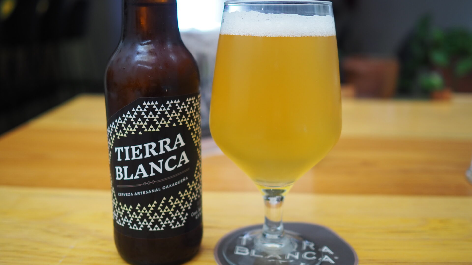 オアハカのクラフトビール Tierra Blanca