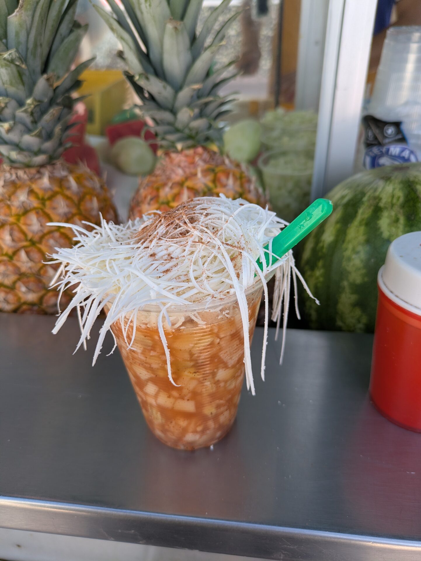 メキシコ・レオン市のストリートフードCaldo de oso