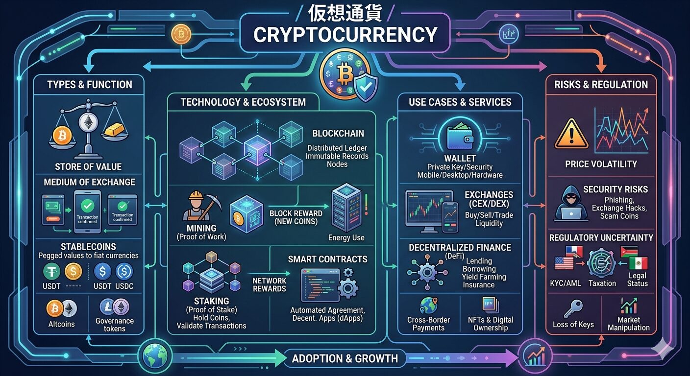 仮想通貨のイメージ